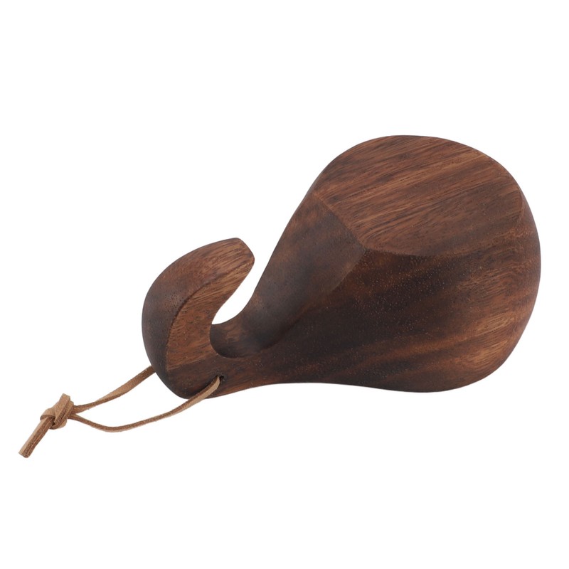 220ml Wooden Coffee Cup Comfortable Grip Handmade Eco Friendly Hot