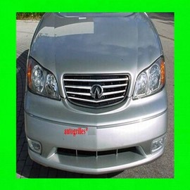 312 Motoring fits 2002-2004 Infiniti I35 I 35 Chrome Trim for Grill Grille 2003 02 03 04