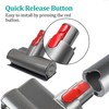 PCOMBEU For Dyson Mattress Tool, Upholstery Cordless Vacuum Attachments with