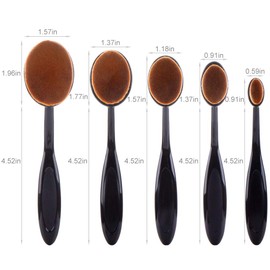 UNIMEIX Crafting Ink Blending Brush Set 5 pcs Blending Paper Crafter Blenders,Ink Blending Brushes with Stand