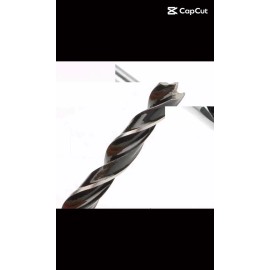 HF Brad Point Woodworking Drill Bit Set 1/4" Drill Hardwood softwood Cutting-10Pcs