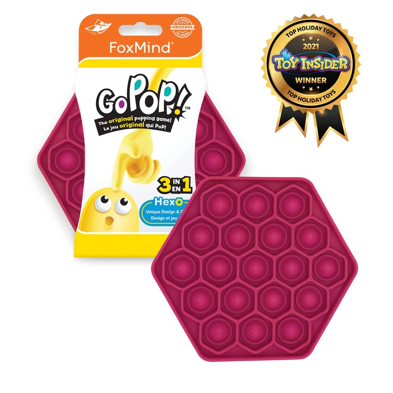 FoxMind, Go Pop! Hexo, Magenta, The Original and Ingenious Tactile