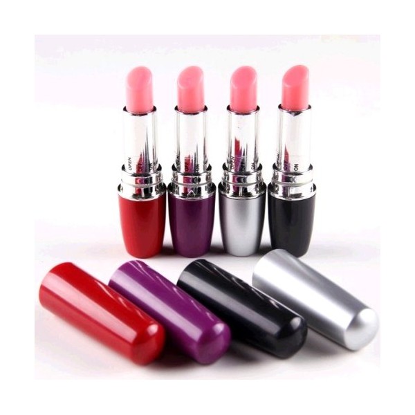 Lipstick, Small, Electric Massager, Lipstick, Motor, Color Random, For Maximum Feeling With Radio Waves, Vibrations