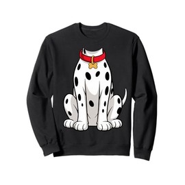 Dalmatian Shirt Adult Men Women Kids Dalmatian Costume Sweatshirt