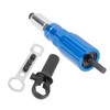 QANYEGN Rivet Gun Adapter Kit, Electric Rivet Gun Adapter, Riveter
