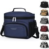 Vankor Insulated Lunch Bag for Men Women, Reusable Lunch Box