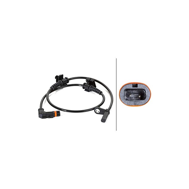 HELLA 6PT 010 376-131 Sensor, exhaust gas temperature - 2-pin