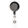 kuou 10 Pack Retractable Badge Holder, Retractable Keyring Lanyard Badge