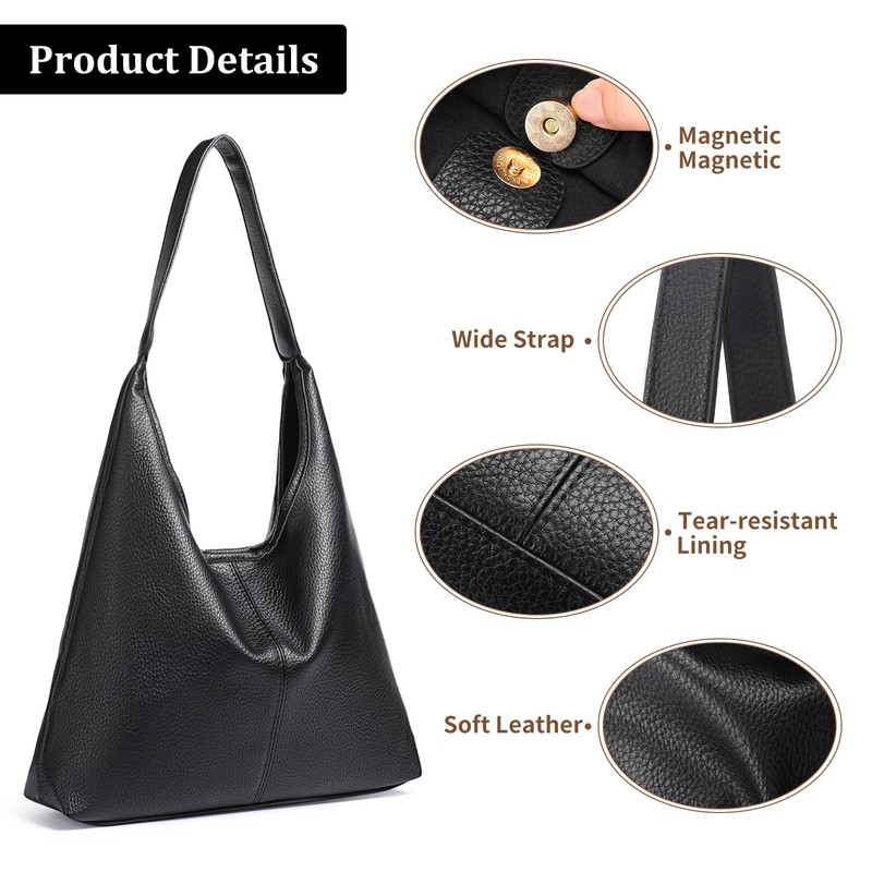 SENDEFN Tote Bag for Women Soft Hobo Tote，Large Shoulder Bags