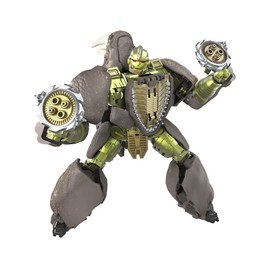 Transformers Toys Generations War for Cybertron: Kingdom Voyager WFC-K27 Rhinox Action Figure - Kids Ages 8 and Up, 7-inch