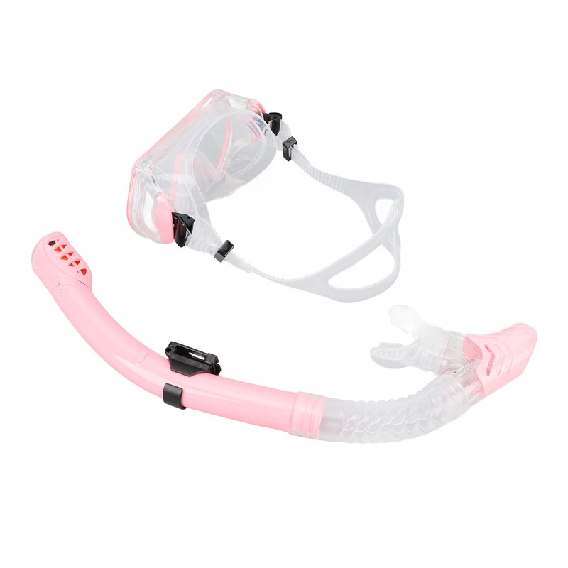 Diving Goggles Silicone Glass Plastic Ultra Clear Comfortable Adjustable Diving