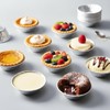 Sndperiexam 100Pcs Silver Mini Pie Tins, Round Tart Pie Foil