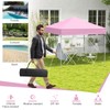 Tangkula 6.6x6.6 Ft Pop Up Canopy, 1 Person Instant Setup