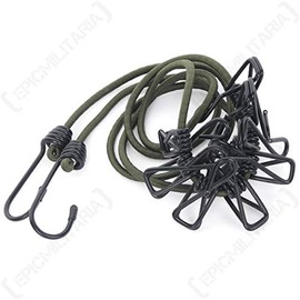 Fosco Camping Washing Line Elastic – 111 cm