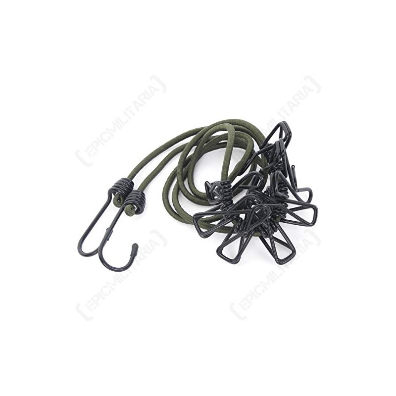 Fosco Camping Washing Line Elastic – 111 cm