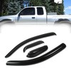 Deebior TY4P07 Side Window Wind Deflector,4pcs Outside Mount Tape-On Nice