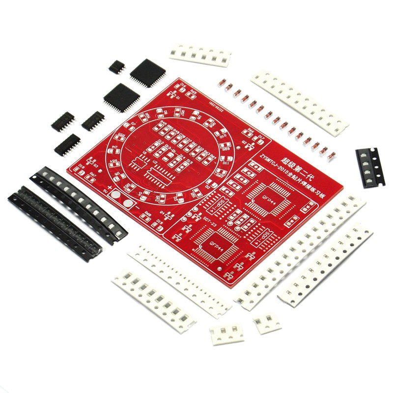 Gikfun DIY SMD SMT Welding Practice Soldering Skill Training Board