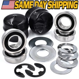 HD Switch Wheel Bushing to Bearing Conversion Kit for Husqvarna YTH22V46 YTH24V48 LGT2654+