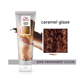2 x Wella Color Fresh Semi-Permanent Hair Mask 150 ml - Caramel Glaze