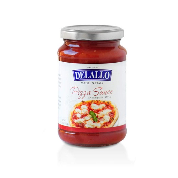 DeLallo Margherita Style Pizza Sauce, 12.3oz Jar, 2-Pack