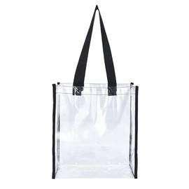 DFsucces Pool Bag, Plastic Bag, Clear Bag, Large Capacity, Waterproof, Beaches, Handbag, Toiletry Bag, Transparent, Shoulder Bag, PVC Cosmetics/Cosmetics, Spa Bag, Work, Travel, Storage for Changing