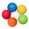 VICASKY 6pcs Flexible Golf Practice Balls Lightweight Training Balls for