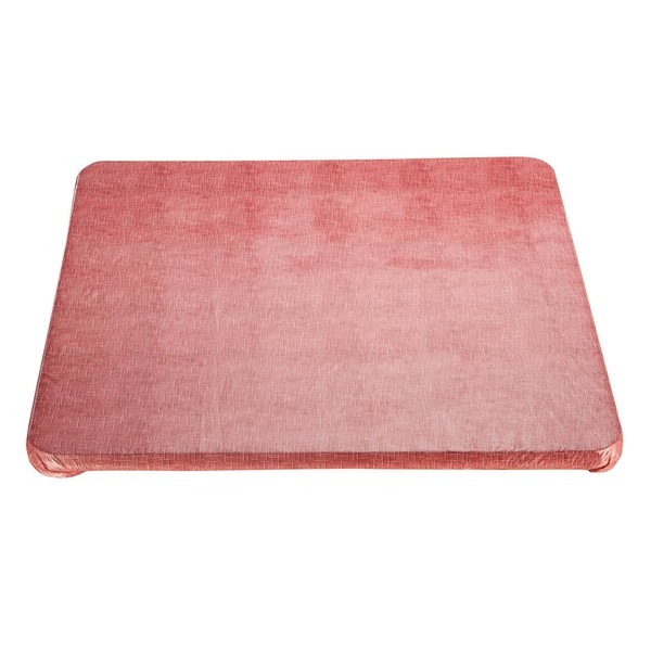 Illusion Weave Vinyl Elasticized Banquet Table Cover by HSK -