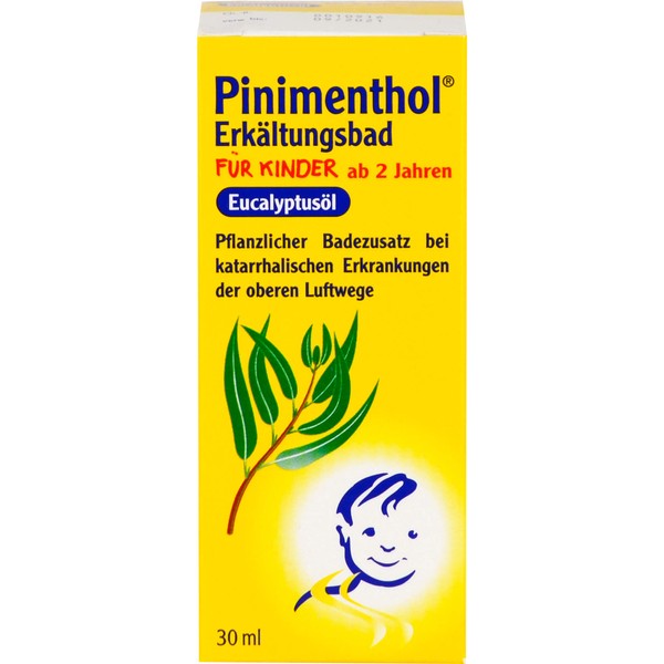 Pinimenthol Erkältungsbad für Kinder ab 2 Jahren, 30 ml Bath additive