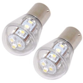 HQRP 2-Pack Headlight LED Bulb compatible with John Deere 5200 5300 5400 5500 D100 D105 D110 D120 D125 D130 D140 D150 D155 D160 D170 GT225 GT235 GX255 GX325 GX335 Tractor