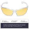 Nitrogen Polarized Wrap Around Sport Sunglasses for Men Women UV400
