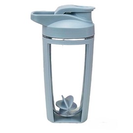 Generic Shaker Bottle Heavy Duty 20oz With Handle (Blue)