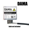 DAMA D3S D3R HID Xenon Bulb to Ballast Power Cords