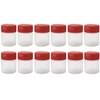 1 oz Plastic Spice Jars with Red Flip & Sift
