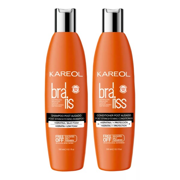 Kareol Post Alisado Shampoo Y Acond · Keratina Prolongada