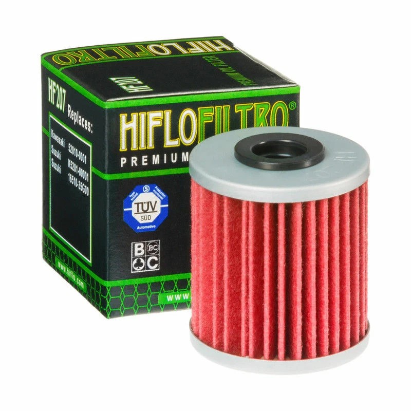 Hiflofiltro 2019-2025 Kawasaki KX450 HiFlo Oil Filter HF207 KX 450