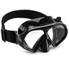 Aegend Swim Goggles with Nose Cover for Adults, Tempered Glass