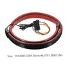 MAGICLULU Modified LED Brake Light Strip for Cars Carbon Fiber