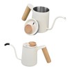 Stainless Steel Handle Drip Coffee Pot Long Gooseneck Spout Drip