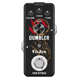 VIVLEX Guitar Pedal Mid Low Distortion Dumbler Effect Pedal True Bypass Effect