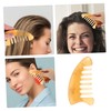 Outanaya Resin Wide Tooth Massage Comb for Scalp Care and