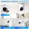 Camera Wall Mount, Bracket for Surveillance Camera, Adjustable, Surveillance Mount,