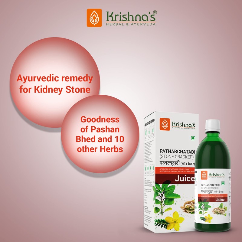 Krishna's Herbal & Ayurveda Pathar Juice Chatadi - Dissolve or