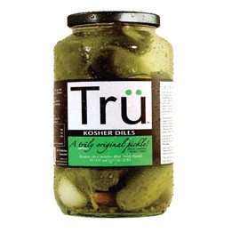 Tru Pickles 6010516 24 oz Original Kosher Dill Pickles Jar - Pack of 66