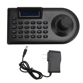 PTZ Camera Controller Keyboard Multifunctional Control 32 DVR 256 Dome 3D Joystick Keyboard with LCD Screen RS485 232 Interface US Plug