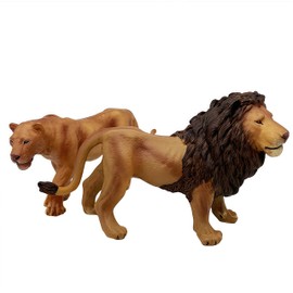 Gemini&Genius Lion Toys: Realistic Lion Action Figures for Kids, Great for Gifts, Party Favors, Cake Toppers and Display