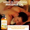 Ginger Oil Massage Oil for Massage Therapy,Ginger Oil Lymphatic Drainage