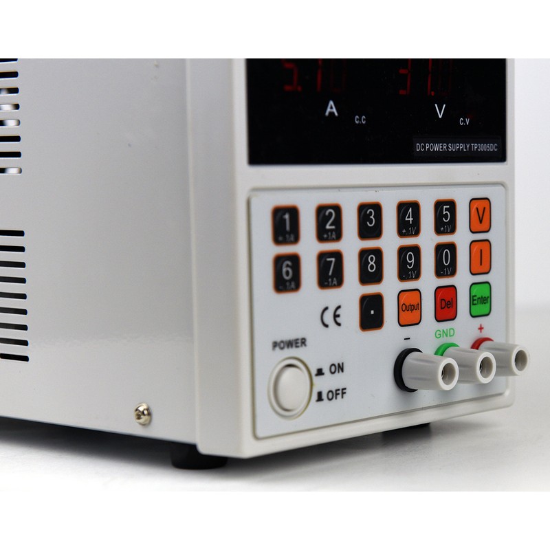 Tekpower TP3005DC, DC Power Supply 30V 5A,Computer Controlled With Direct