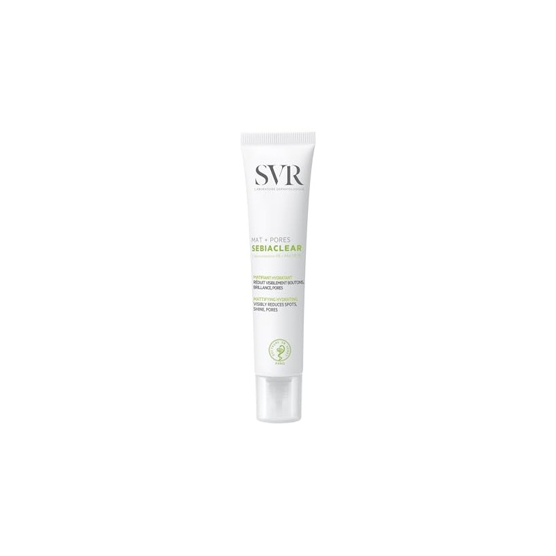 SVR Sebiaclear Mat+Pores Crema Seborreguladora Mate Sebiaclear 40 ml