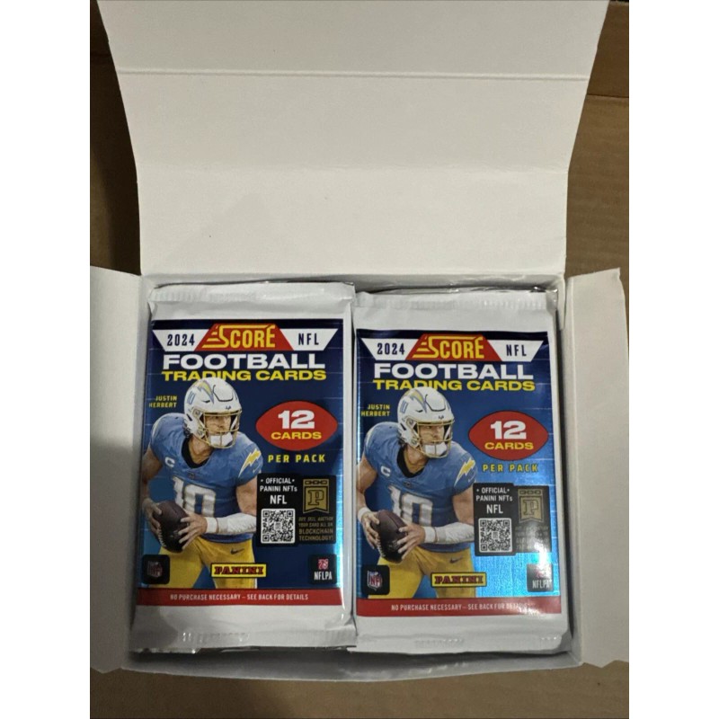 2024 Panini Score Football Retail Box Pack Factory Sealed Pack