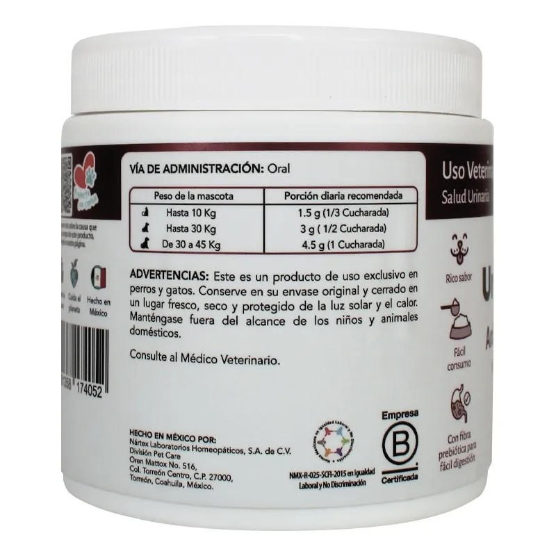 Suplemento Natural Problemas Urinarios Perros Y Gatos 2 Pack